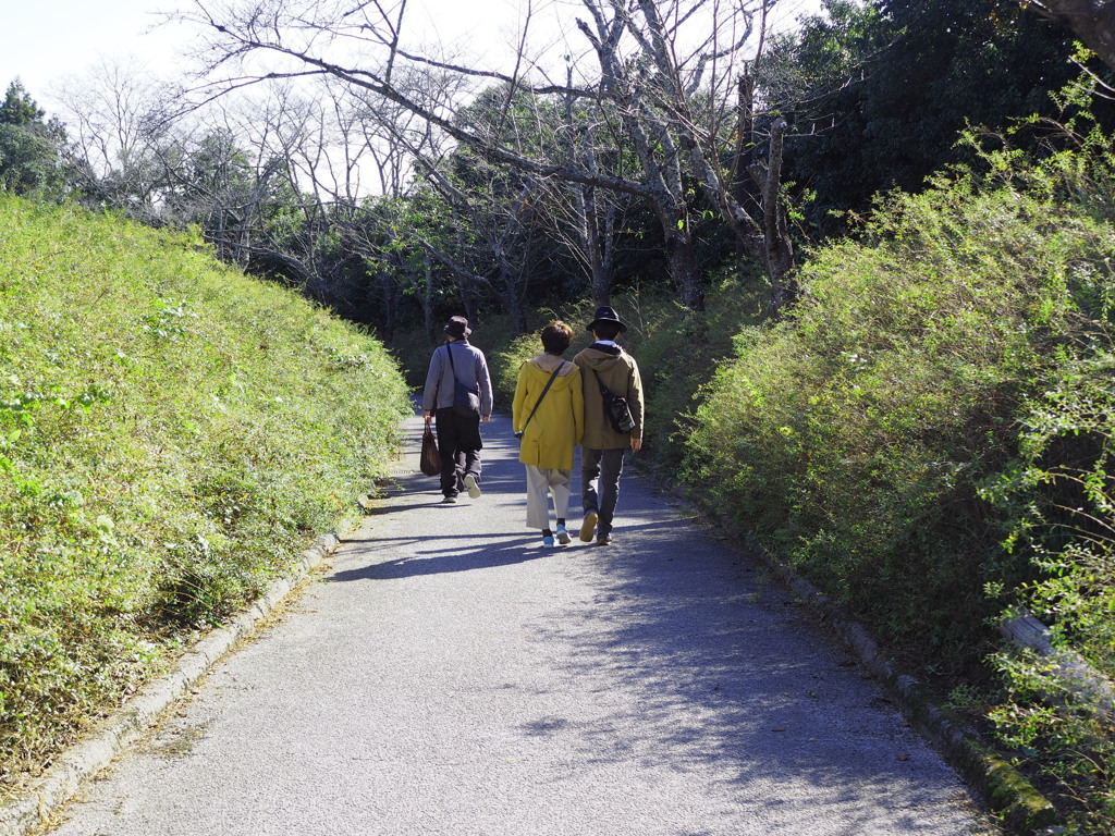 愛知県民の森にて。