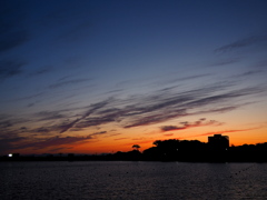 久しぶりの夕陽撮影