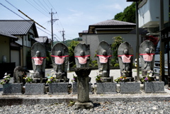 旧街道に。