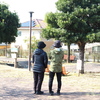 立ち話