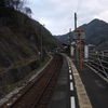 土讃線・祖谷口駅。