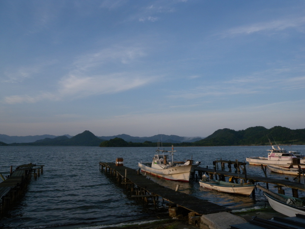 久美浜漁港。