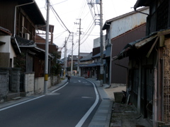 原の街並み。