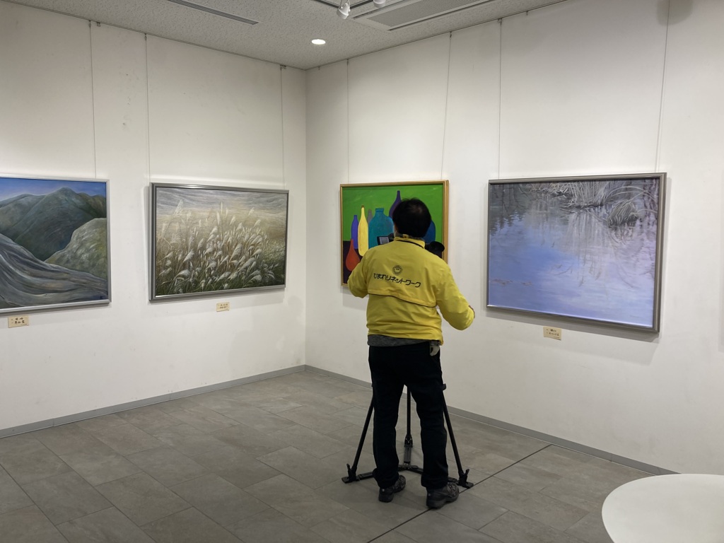 絵画展。