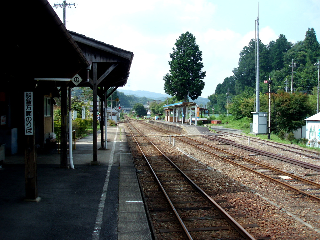 線路は続くよどこまでも。