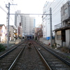瓦町駅を望む。
