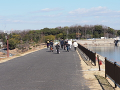 休日の公園