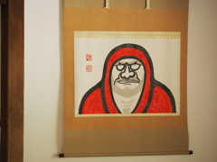 天龍寺のだるま絵