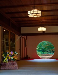 明月院のお座敷
