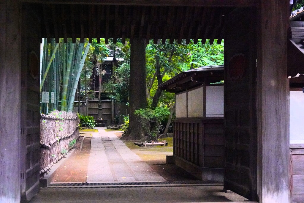 洗足池の妙福寺