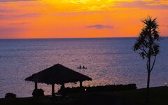 石垣シーサイドホテルからの夕景