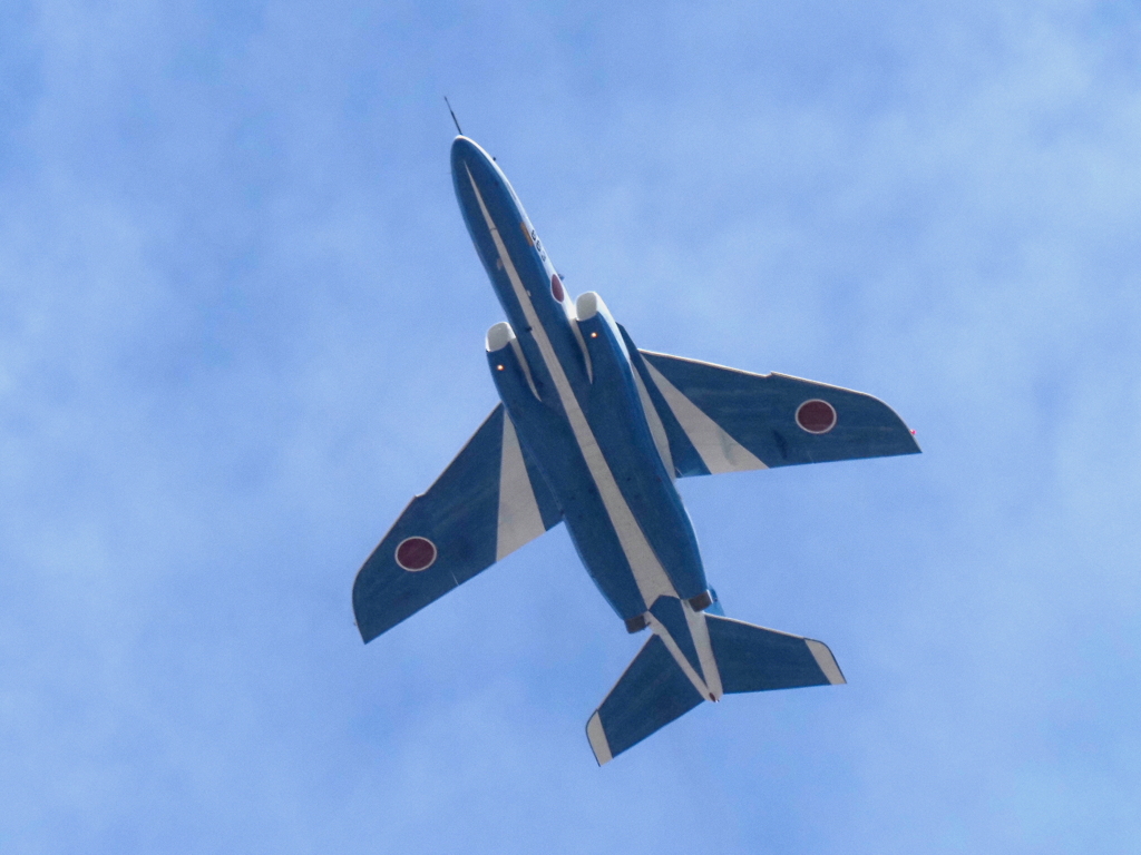 2021年7月23日　ありがとう！ブルーインパルス！