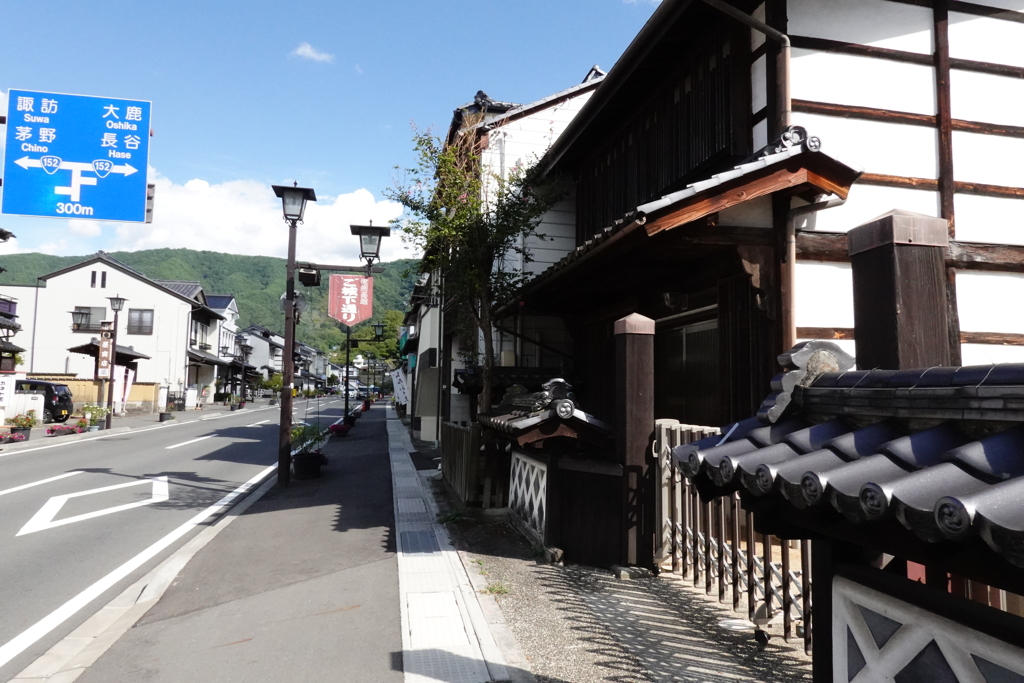 高遠の城下町