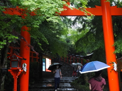 貴船神社鳥居