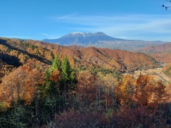 地蔵峠展望台　　　　スマホにて。