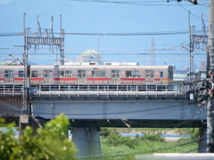 大井町線　　二子玉川駅周辺にて