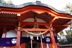 自由が丘　熊の神社