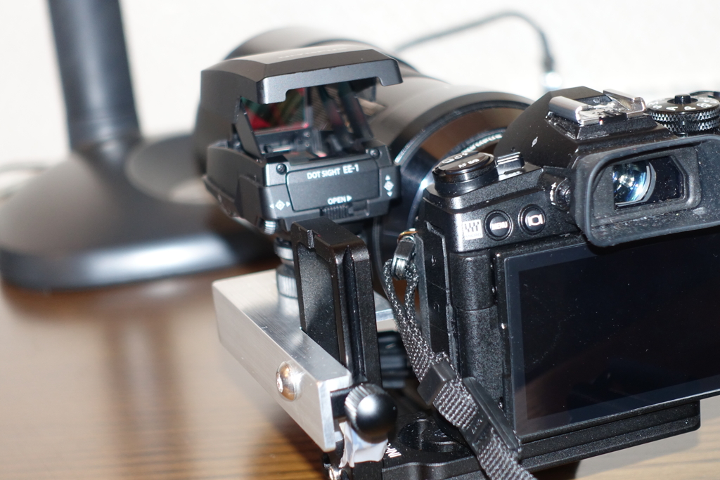 OMD E-M1markⅡ、Ⅲ用照準器ステ板オリジナル（その３）