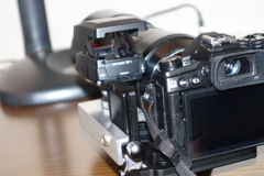 OMD E-M1markⅡ、Ⅲ用照準器ステ板オリジナル（その３）