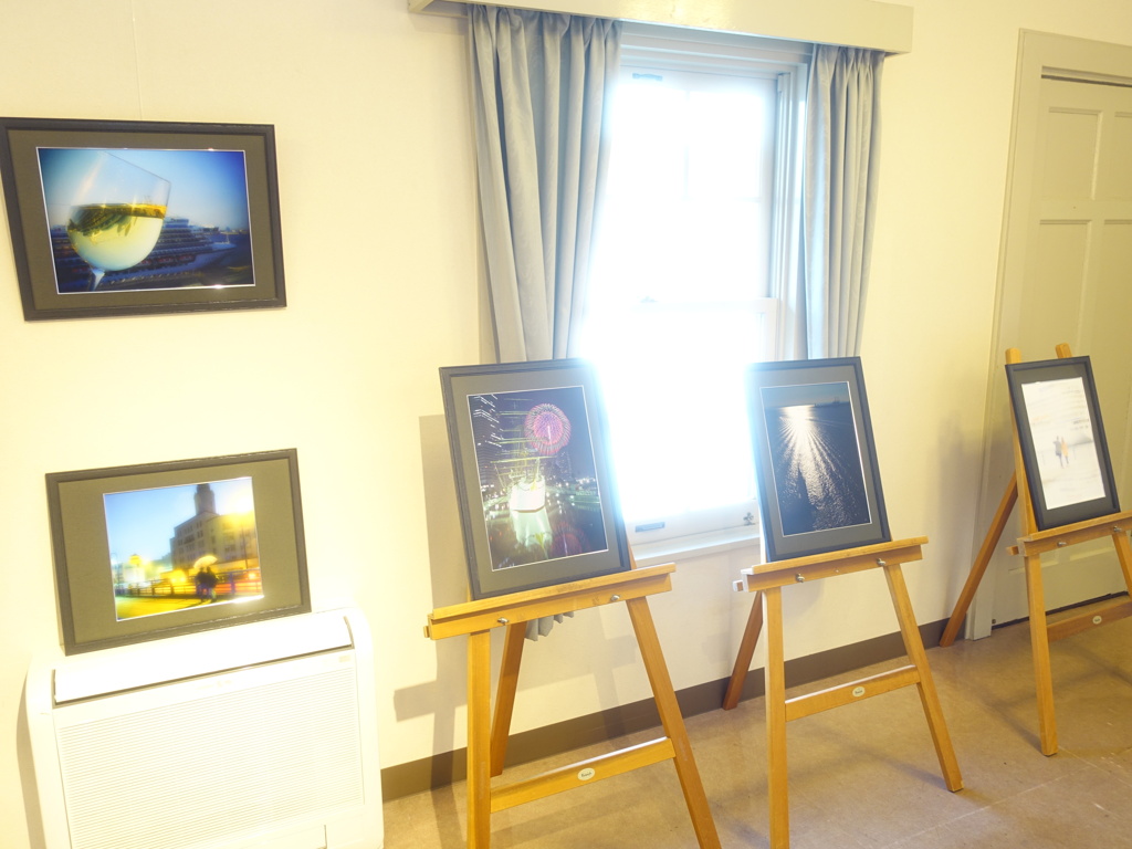 遠藤和夫さんの個展風景②