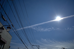 偶然見上げた空の景色