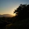 箱根外輪山 夕陽
