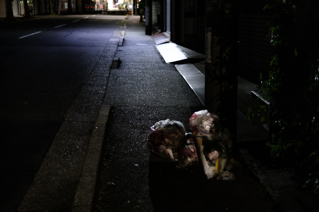駅までの道