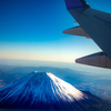 富士山上空