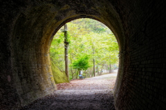 廃線のトンネル 廃線のトンネル