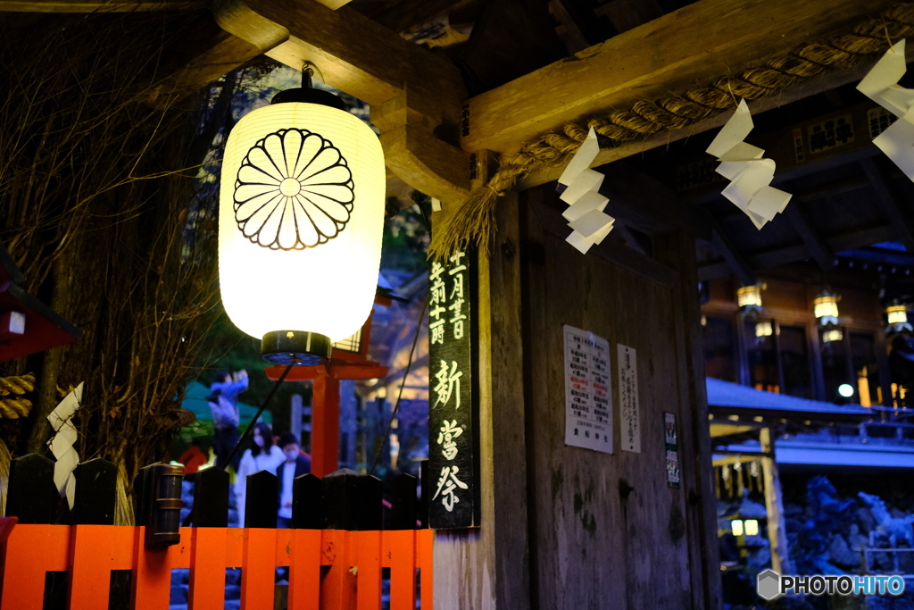 貴船神社　神門