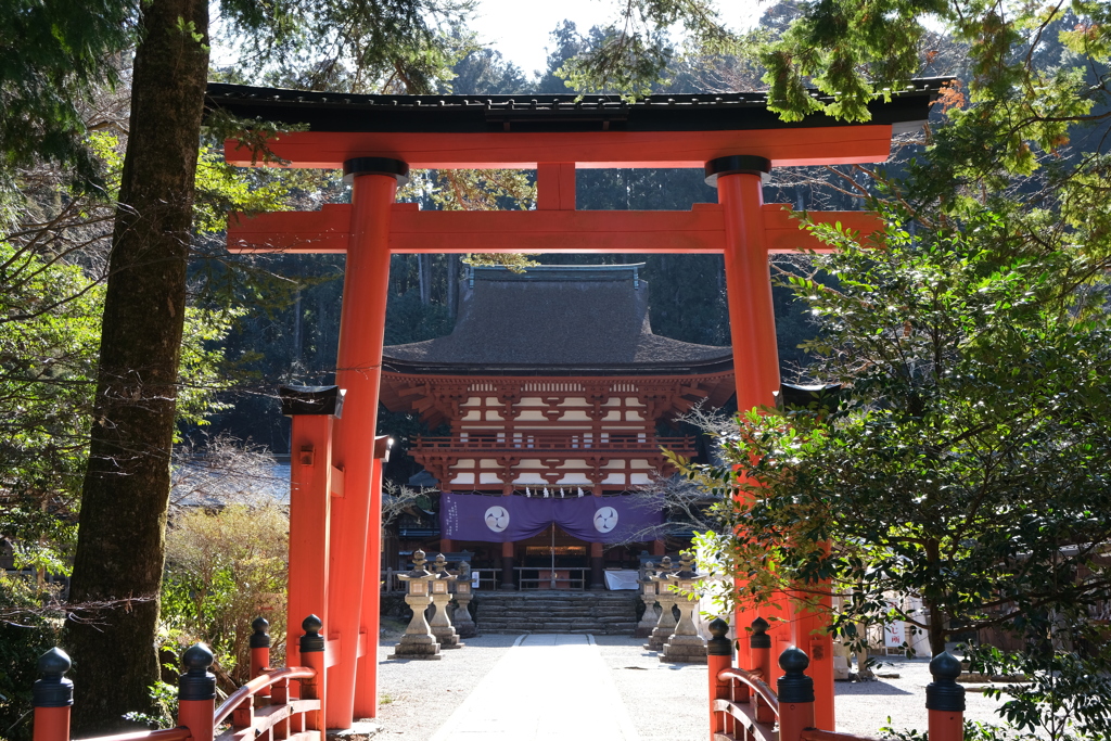 丹生都比売神社　二の鳥居