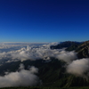 雲海と白馬岳