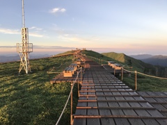 剣山の朝景