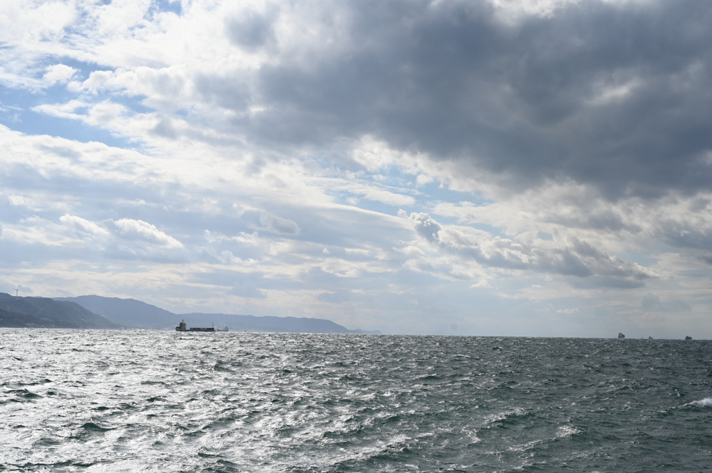 海峡の一景