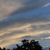 ある日の夕方の空