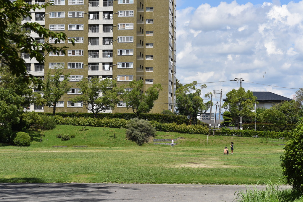 昼下がりの公園にて
