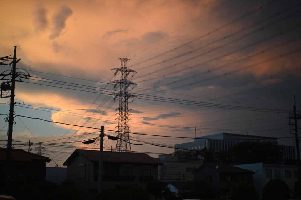 ある夏の夕暮れ