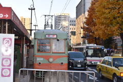 岡電の路面電車