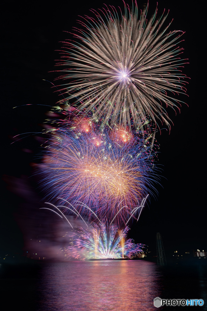 姫路みなと祭海上花火大会②