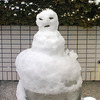 恐怖の雪だるま。決して一人では見ないでください。