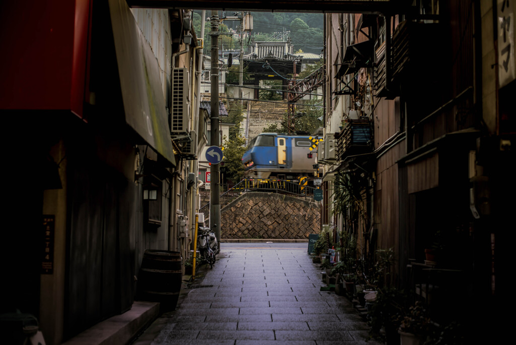路地が好きです。