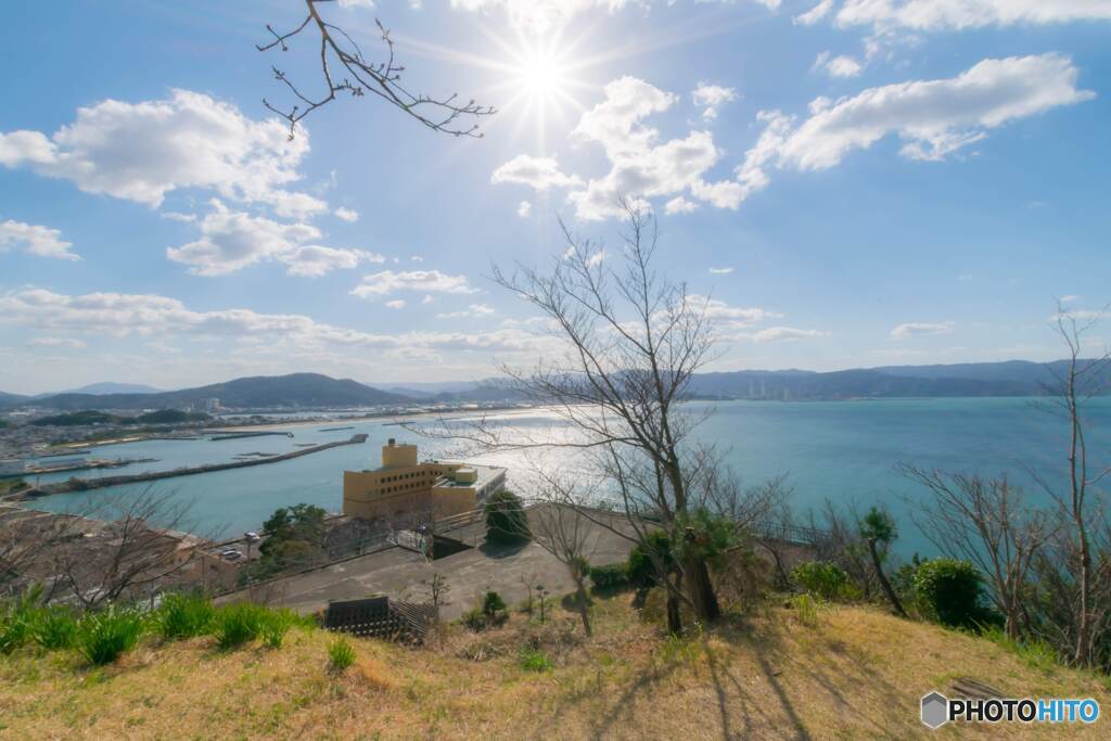 雑賀崎の海