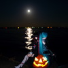 ハロウィーン満月in霞ヶ浦3