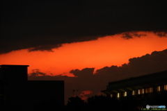 Super powerful sunset color