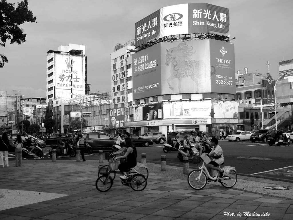 無彩 辻、自行車