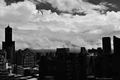 無彩 夏空