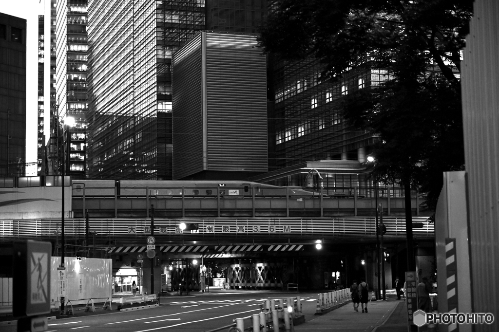 常葉橋からの夕景