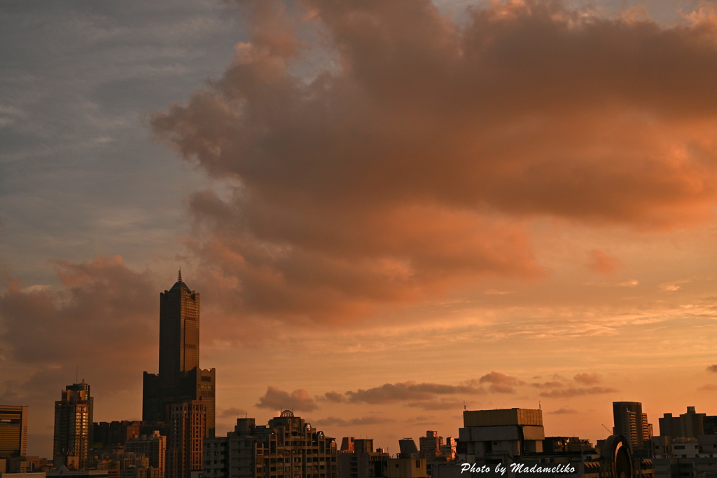 晩夏夕暮
