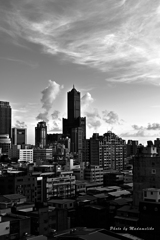 無彩 秋の雲