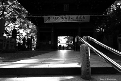 無彩 仁王門
